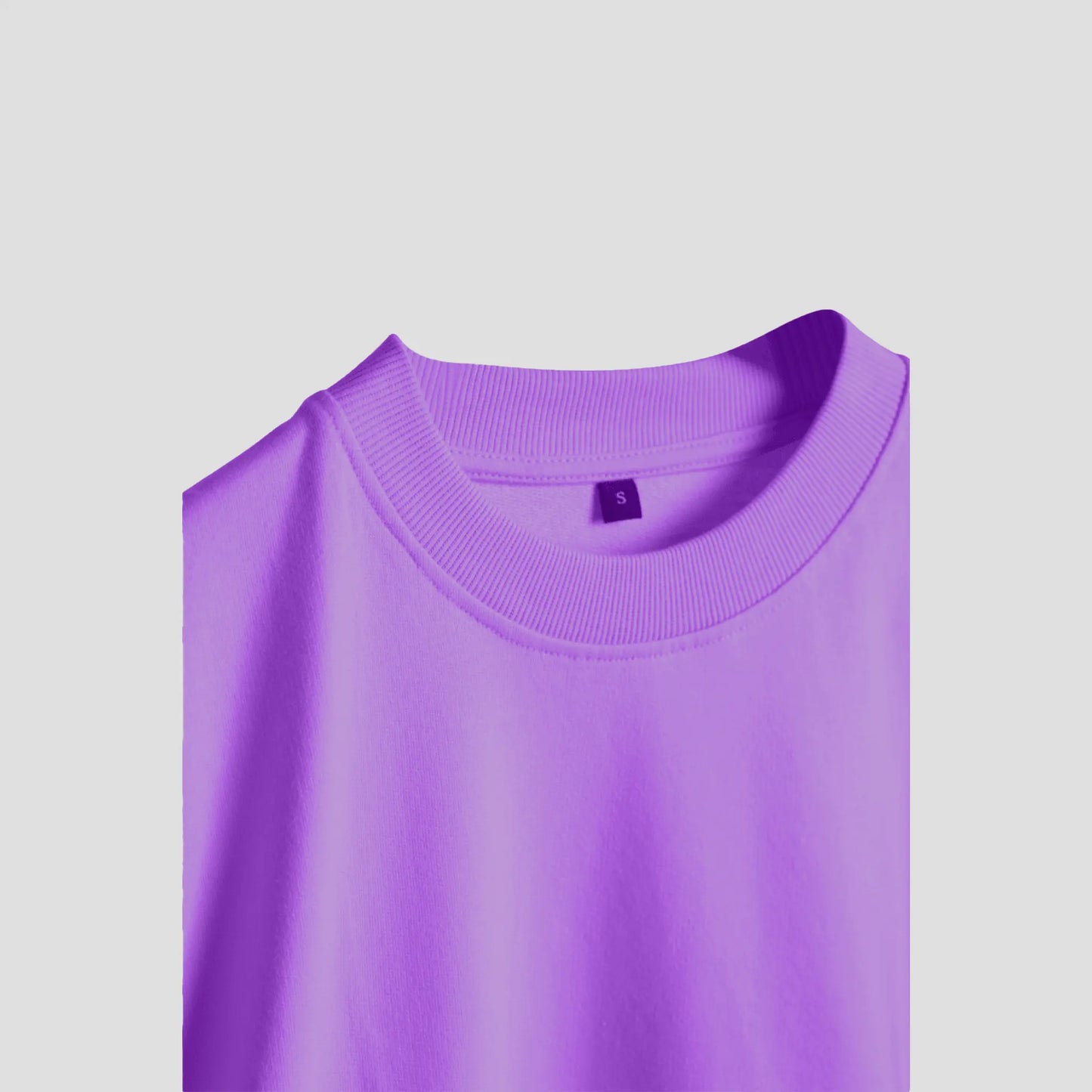 Lavender Solid Tee My Store