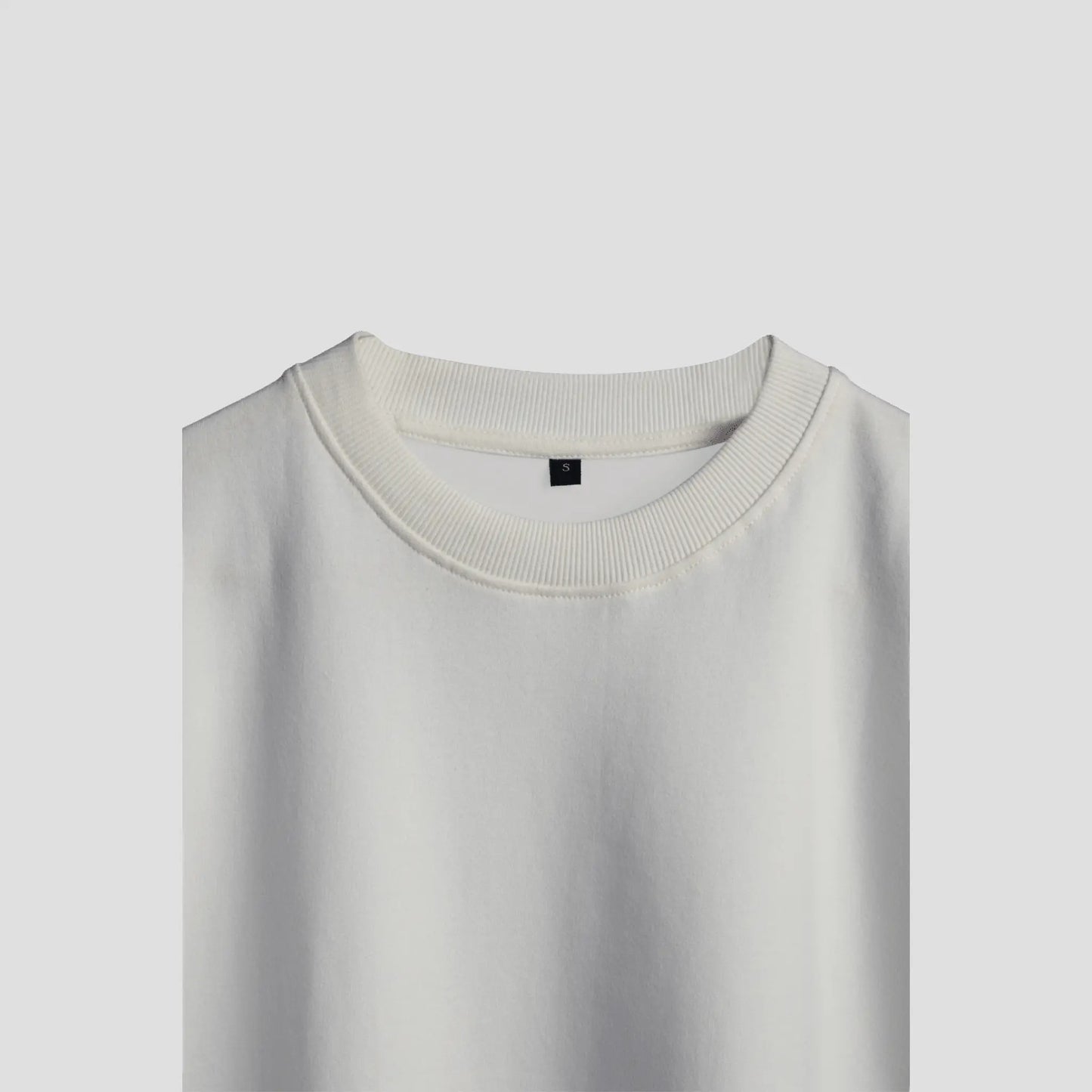 White Solid Tee My Store