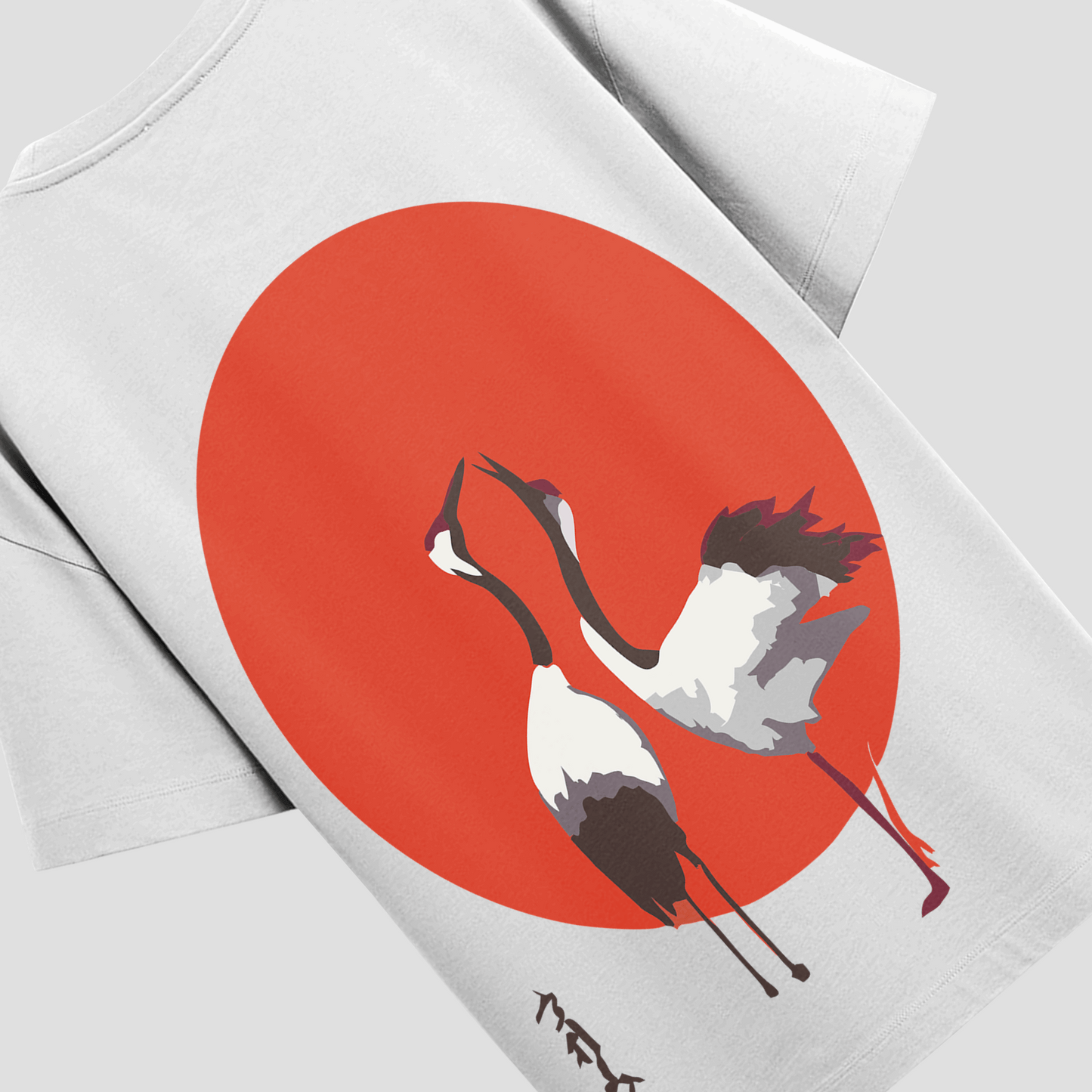 Red Crane Tee